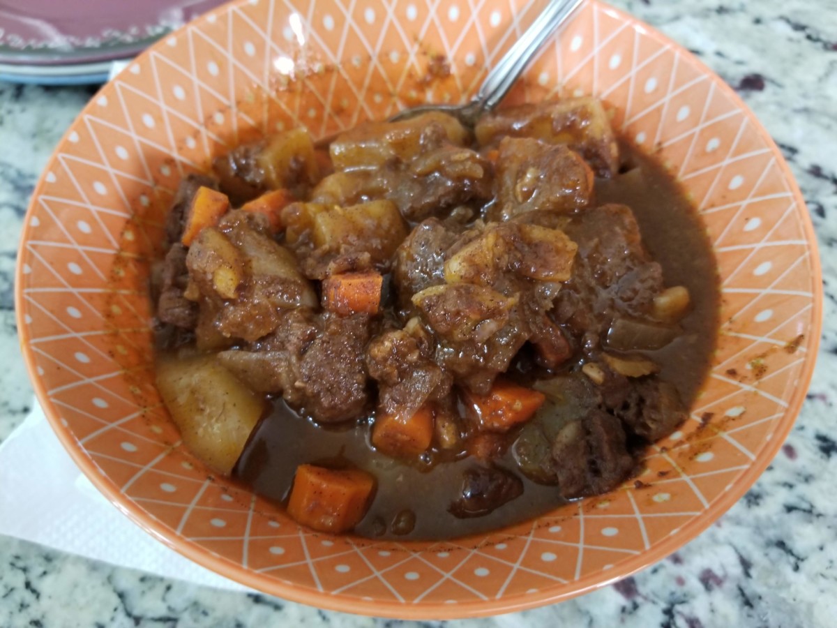 Hiding Vegetables in Moroccan Spiced Beef Stew - 1