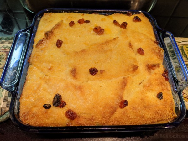 Bread Pudding with Rum Sauce - 55