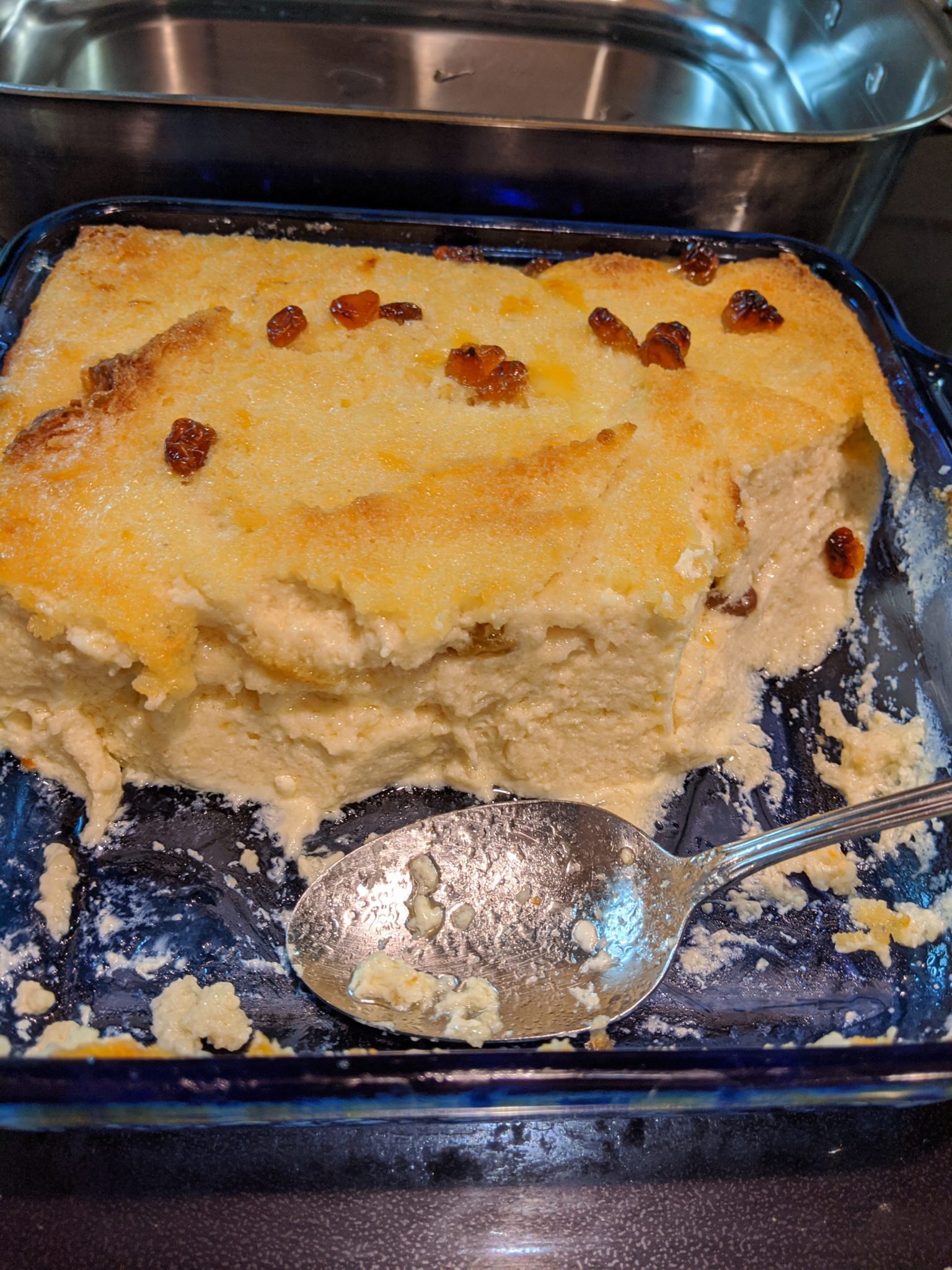 Bread pudding consistency