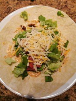 Copycat Taco Bell Crunch Wraps with an Air Fryer - 5