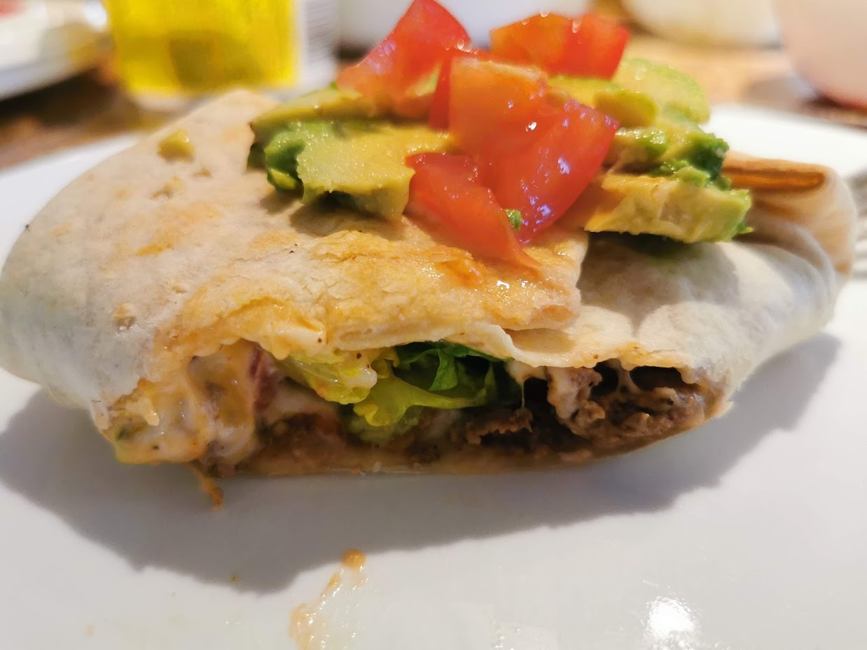 Copycat Taco Bell Crunch Wraps with an Air Fryer - 1