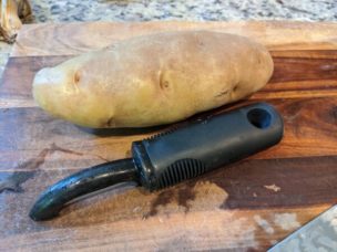 Roasted Potato Peels - Easy Appetizer - 4