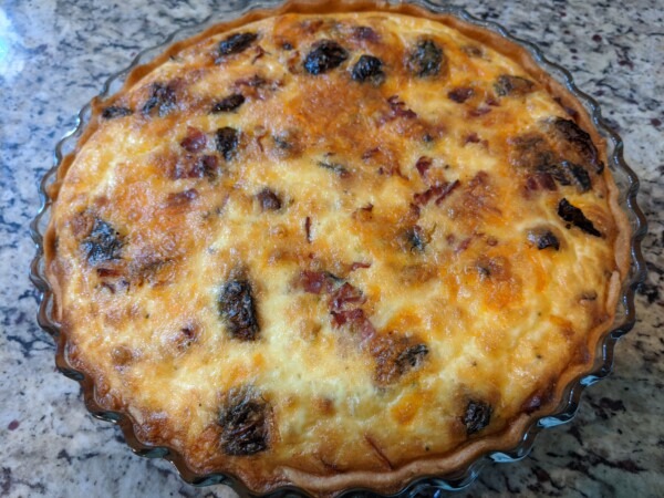 prosciutto quiche