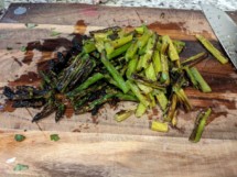 Creamy Blistered Tomato Pasta with Prosciutto and Charred Asparagus - 3