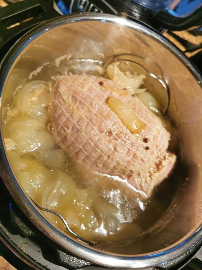 How To Cook Canadian Pork Cottage Roll In An Instant Pot Wandering In