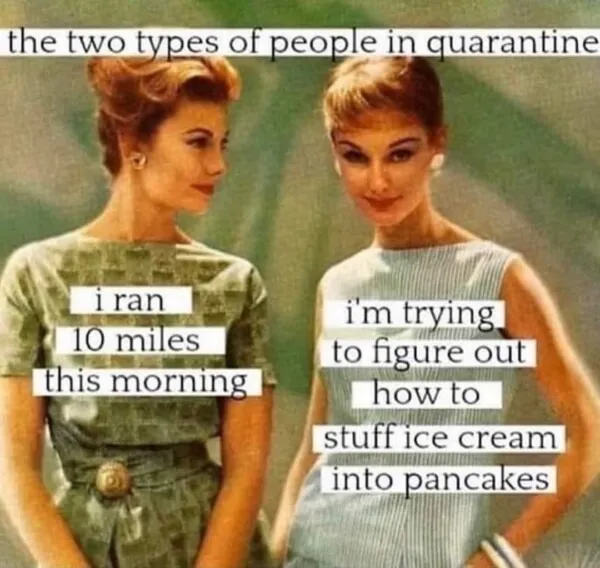 Dear Stephanie... There are two types of people in Quarantine ... - 170